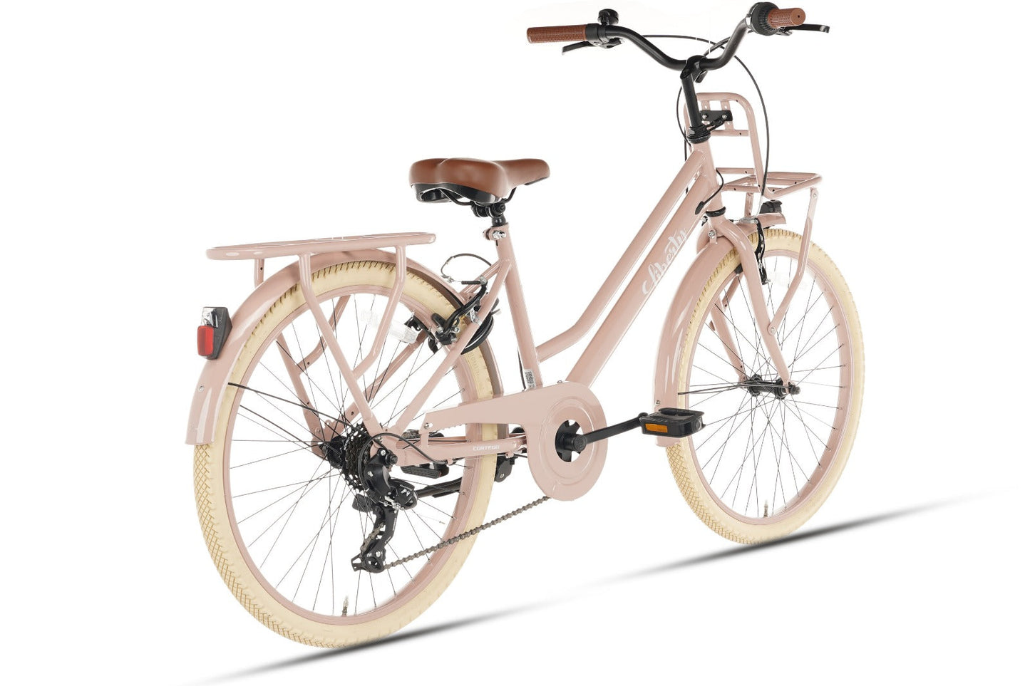 Liberty D7 Girls' Bicycle 24 inch - 7 Gears - Salmon