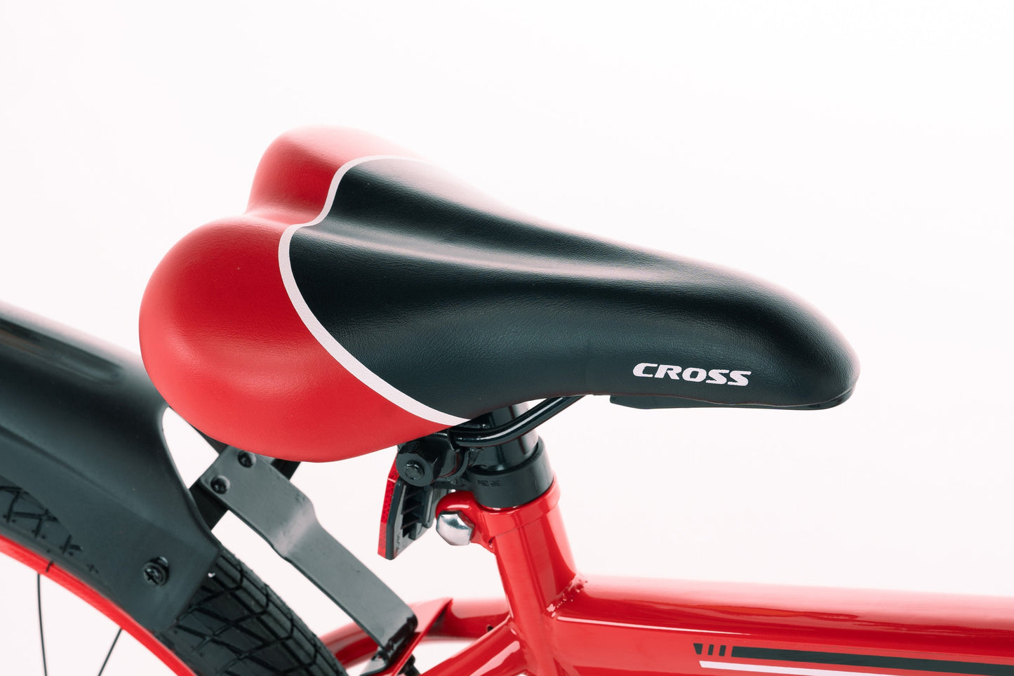 BMX Cross Boys Bike Red 18 Inch