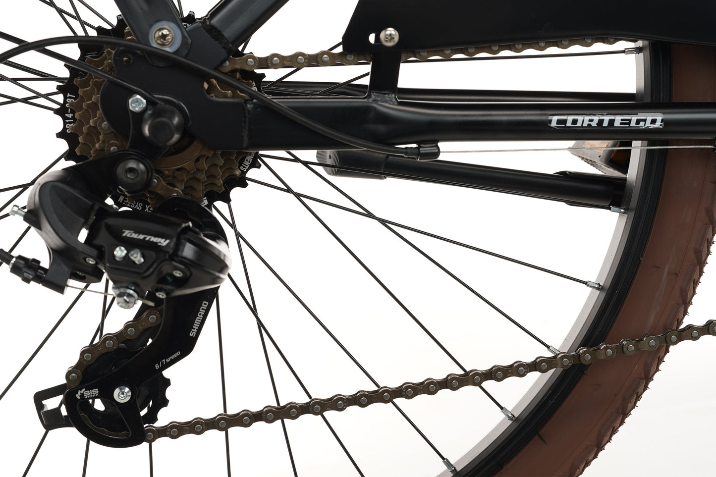 Liberty D7 Meisjesfiets 26 inch - 7 Versnellingen - Mat-Zwart