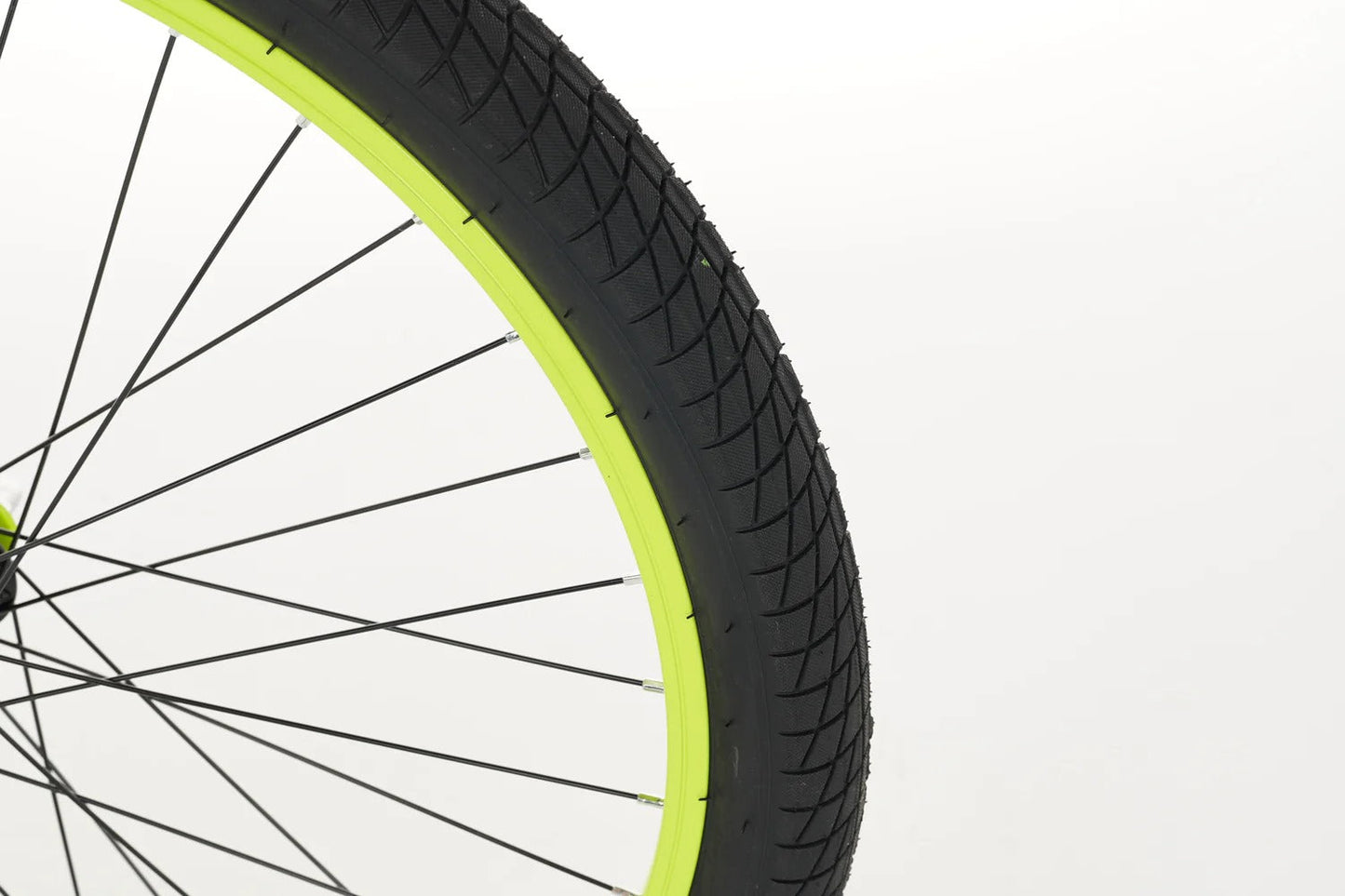 Rebel Boys' Bike 24 Inch Lime - 6 Gears