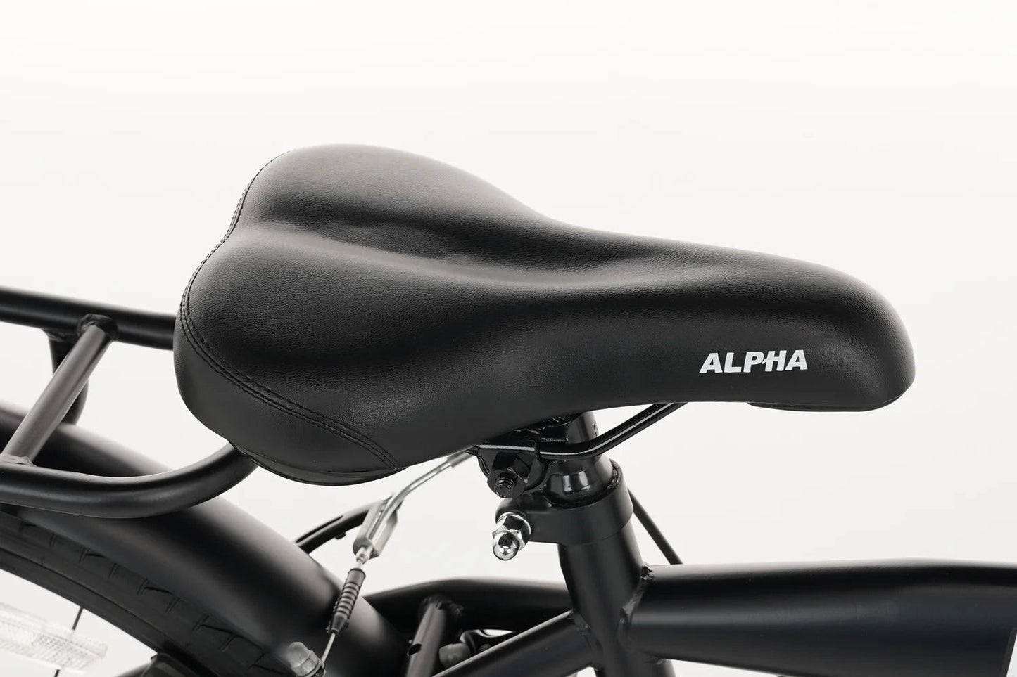 Rebel Boys' Bike 22 Inch Black - 6 Gears