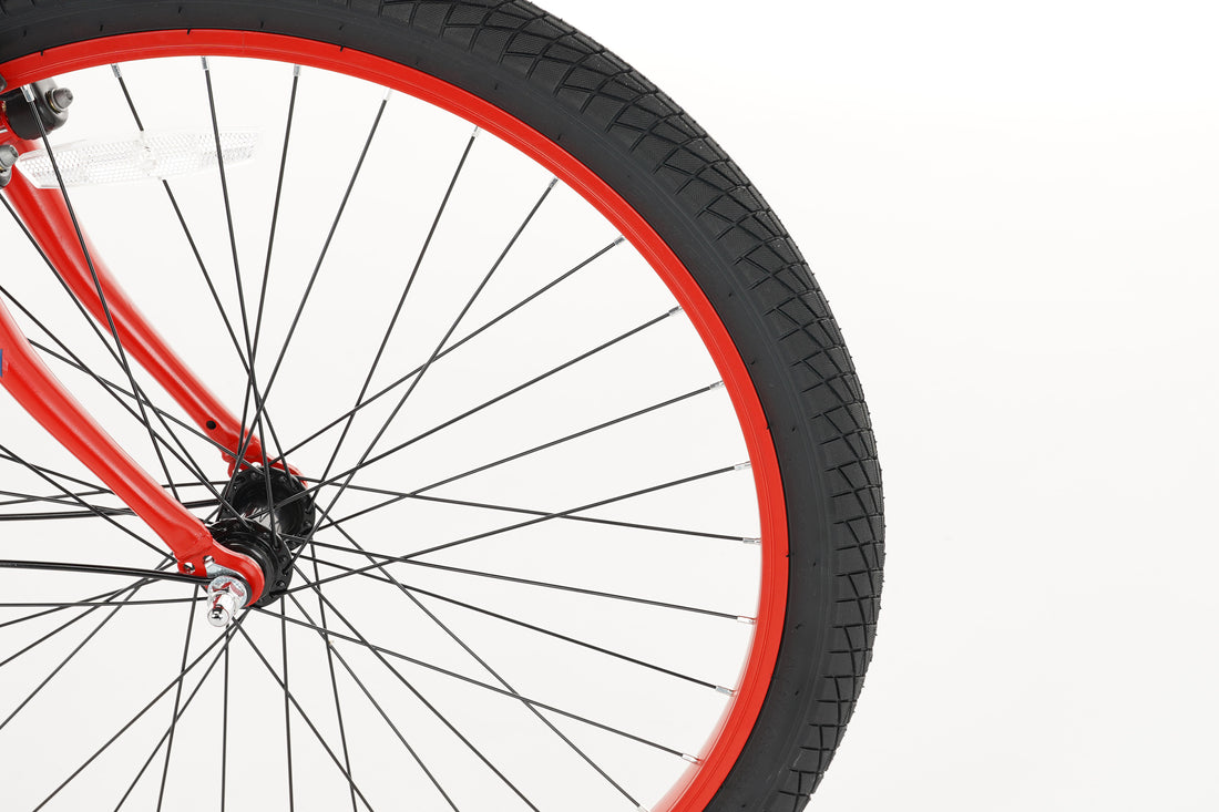 Rebel Boys' Bike 22 Inch Red - 6 Gears