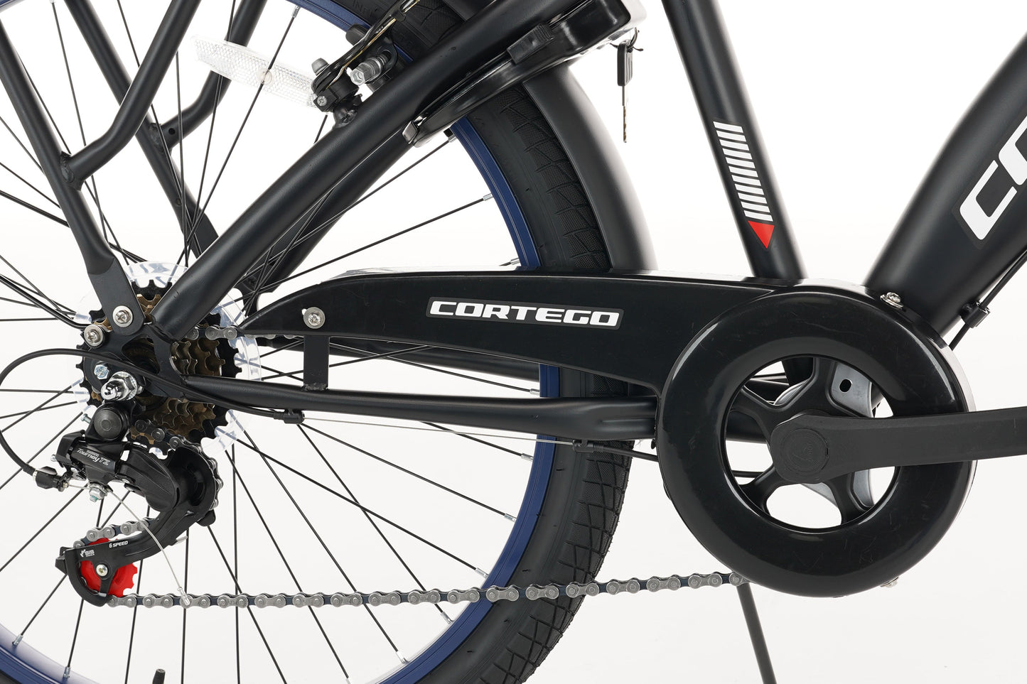 Rebel Jongensfiets 22 Inch Blauw - 6 Versnellingen