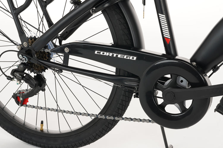 Rebel Boys' Bike 26 Inch Black - 6 Gears