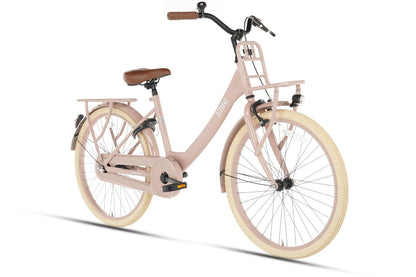 Elite Meisjesfiets 26 inch Zalm