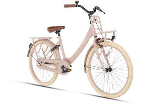 Elite Meisjesfiets 24 inch Zalm