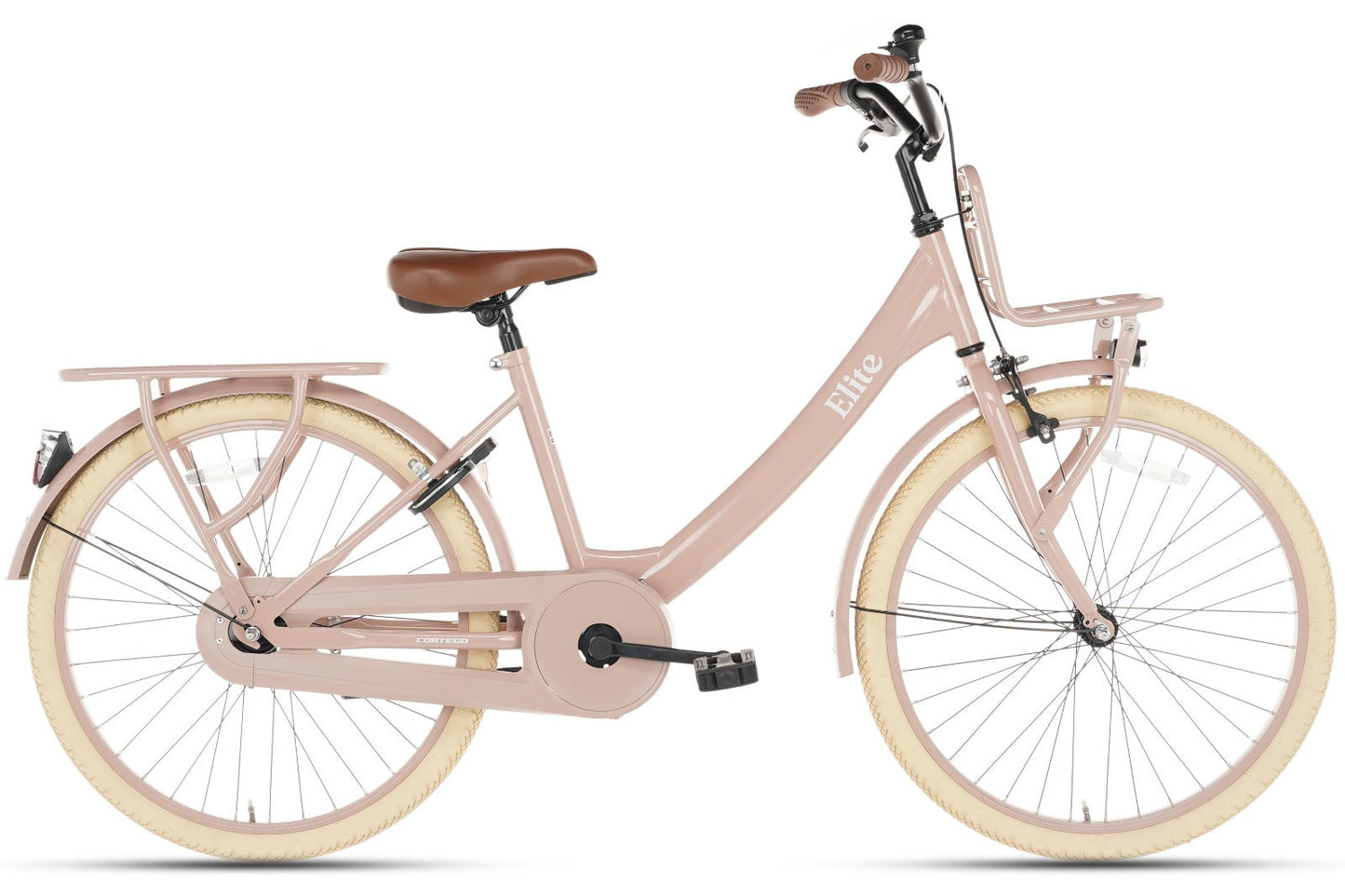 Elite Meisjesfiets 26 inch Zalm