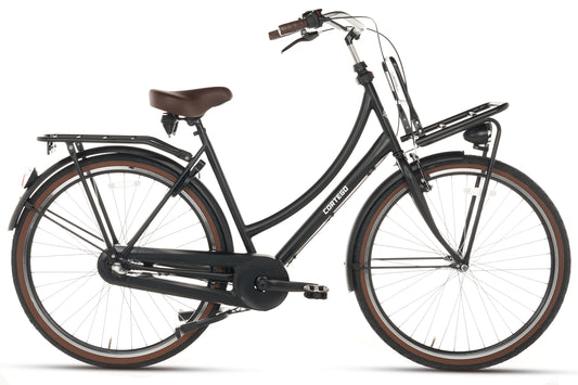 Cargo N3 Transportfiets Mat-Zwart - 3 Versnellingen