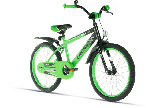 BMX Cross Jongensfiets Groen 22 inch