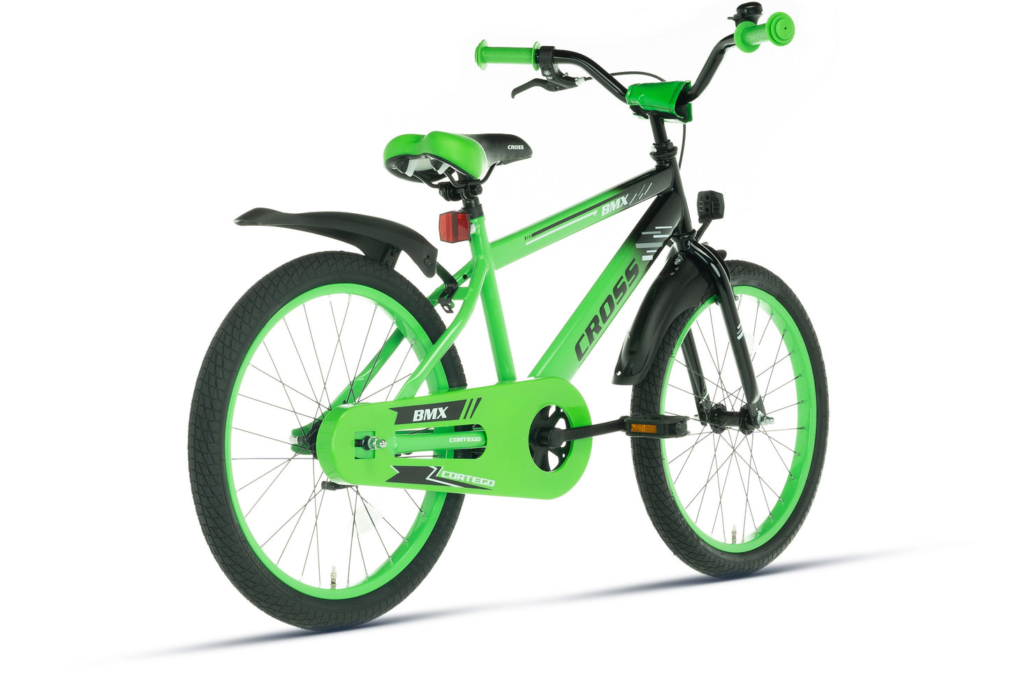 BMX Cross Jongensfiets Groen 22 inch