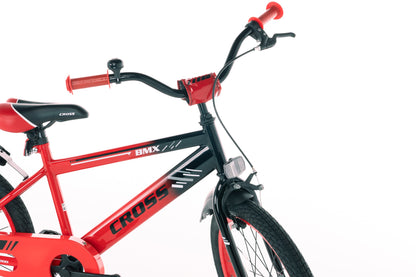 BMX Cross Jongensfiets Rood 22 inch