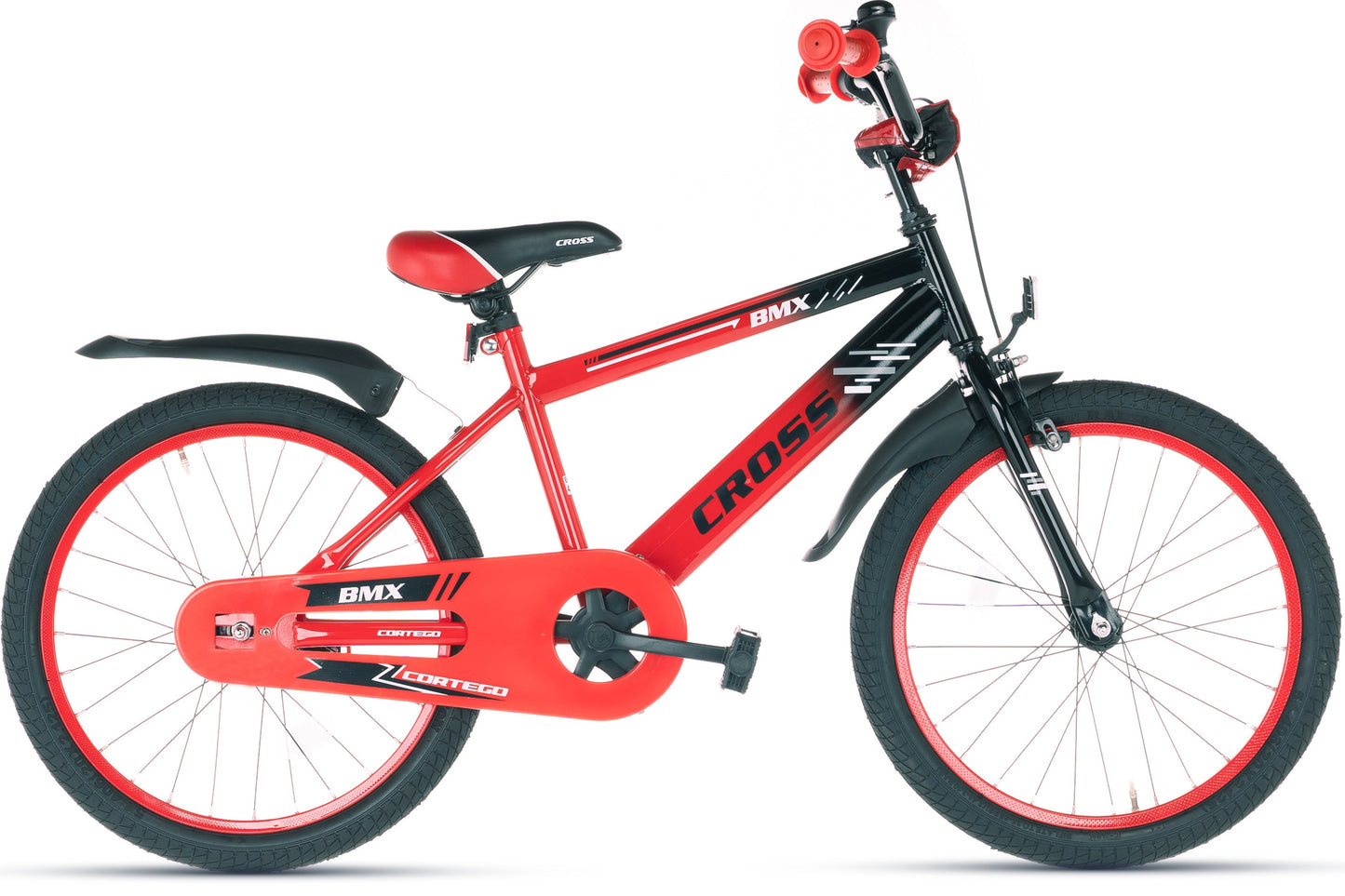 BMX Cross Jongensfiets rood 20 Inch