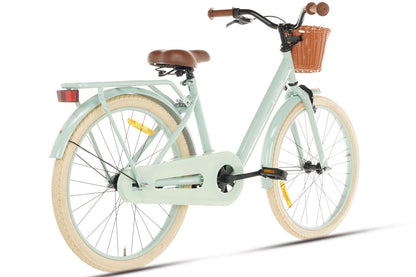 Excellent Meisjesfiets Groen 22 inch + Mand