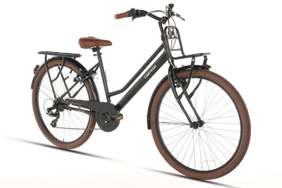 Liberty D7 Meisjesfiets 26 inch - 7 Versnellingen - Mat-Zwart