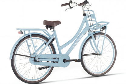 Cargo Meisjesfiets 24 inch - 3 Versnellingen - Blauw