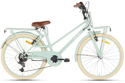 Nova Meisjesfiets 22 inch - 7 Versnellingen - Groen
