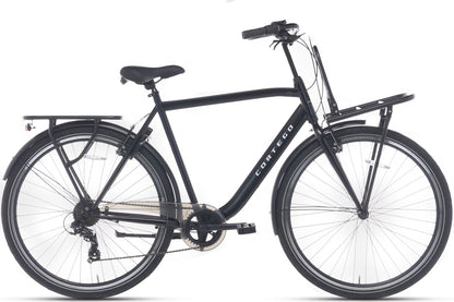 Premium D7 Plus Herenfiets 7 Versnellingen Mat-Zwart