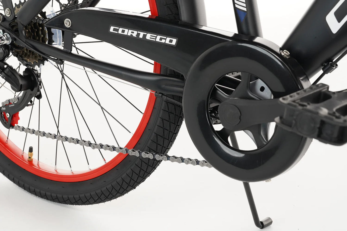 Rebel Jongensfiets 26 Inch Rood - 6 Versnellingen