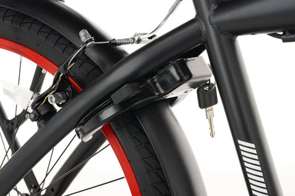 Rebel Jongensfiets 24 Inch Rood - 6 Versnellingen