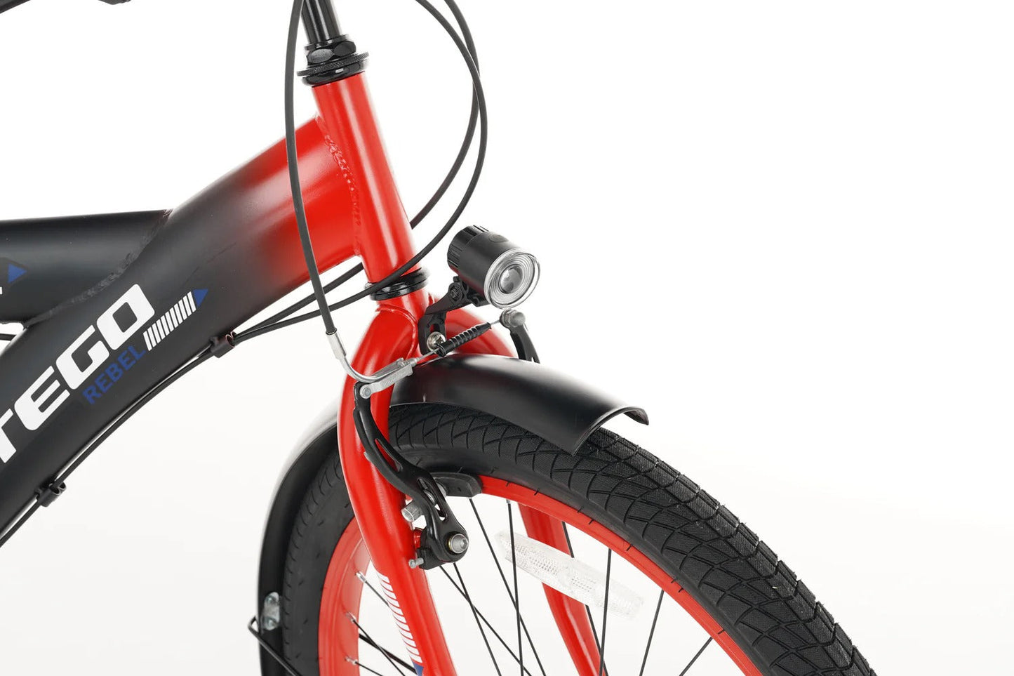 Rebel Jongensfiets 26 Inch Rood - 6 Versnellingen