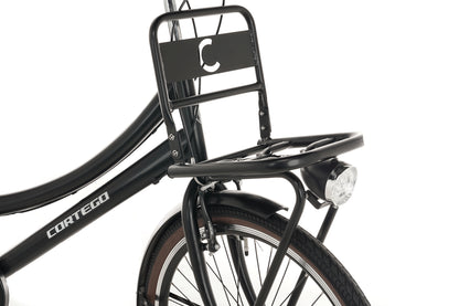 Cargo Girls' Bike 24 Inch - 7 Gears - Matte Black