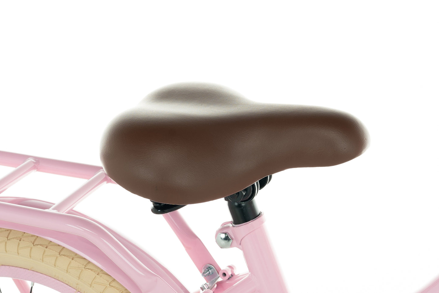Liberty meisjesfiets Roze 16 inch + mand