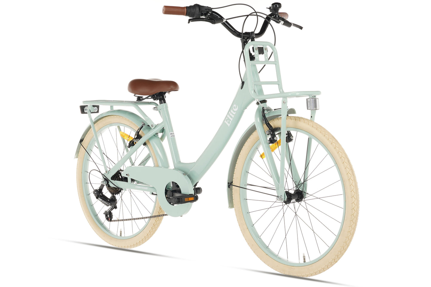 Elite Meisjesfiets 22 inch - 7 Versnellingen - Groen