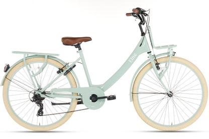Elite Meisjesfiets 24 inch - 7 Versnellingen - Groen