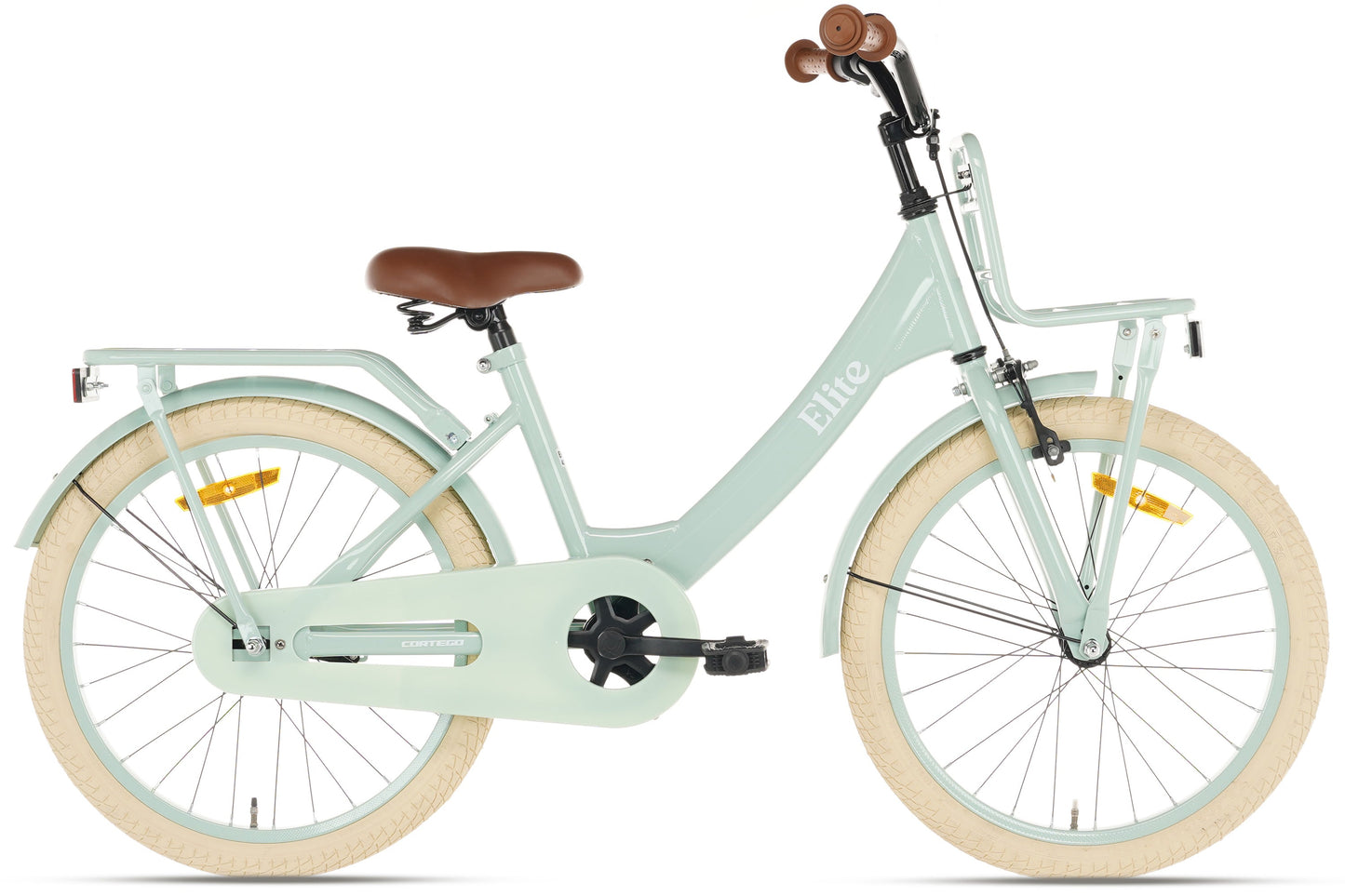 Elite Meisjesfiets 22 inch Groen