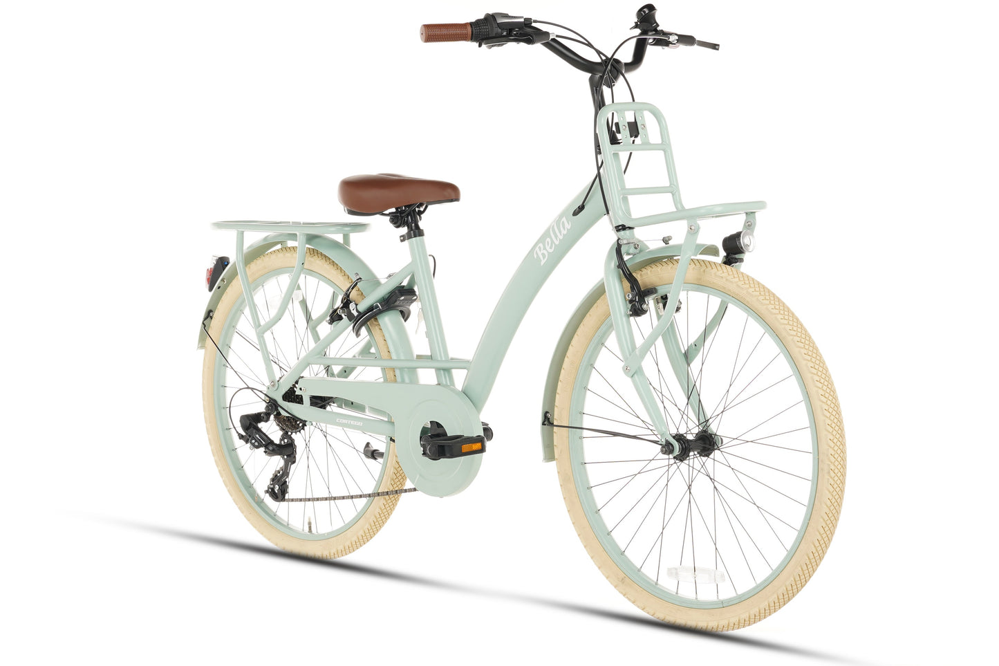 Bella Meisjesfiets 26 inch - 7 Versnellingen - Groen