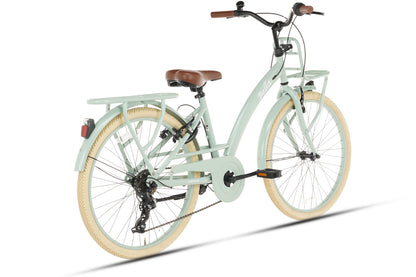 Bella Meisjesfiets 26 inch - 7 Versnellingen - Groen