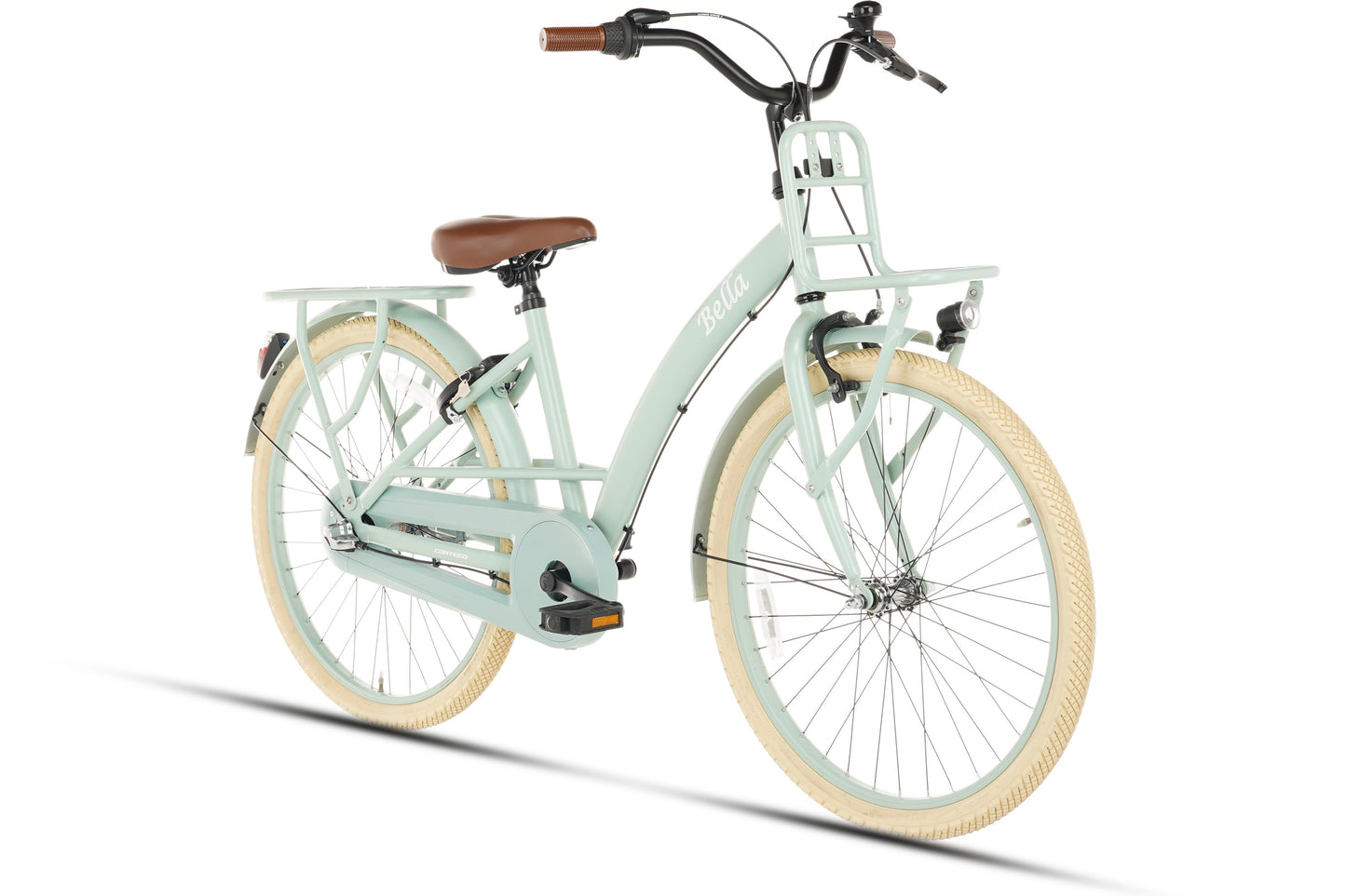 Bella Meisjesfiets 24 inch 3 Versnellingen - Groen