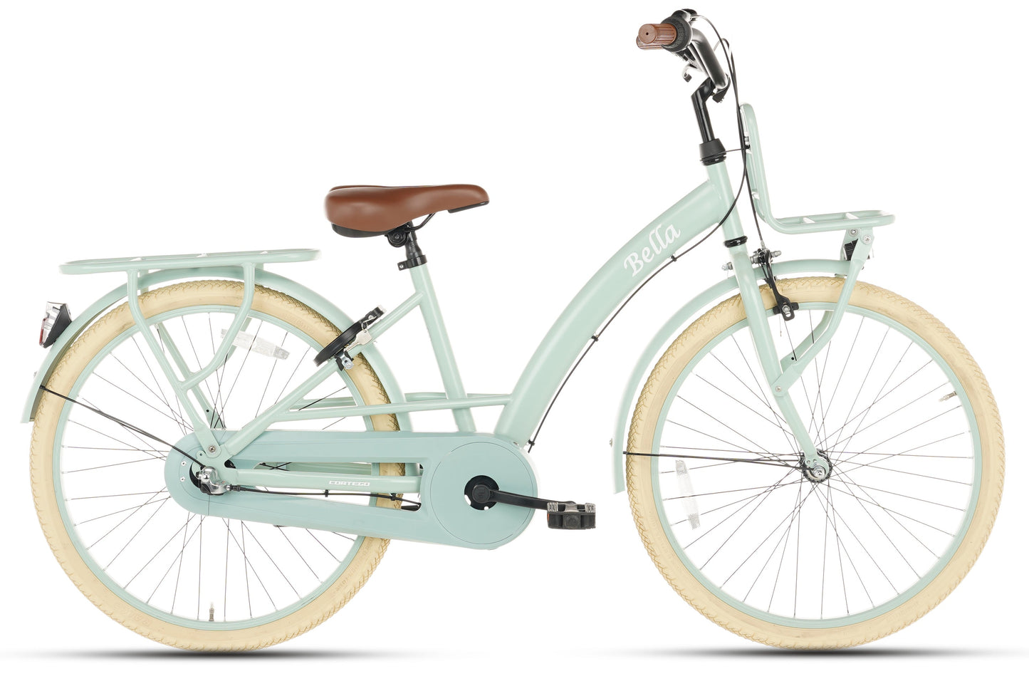 Bella Meisjesfiets 24 inch 3 Versnellingen - Groen