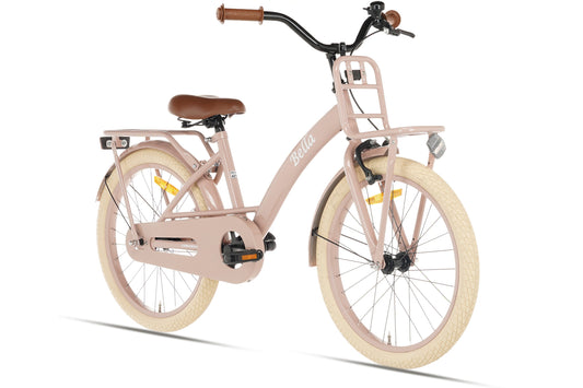 Bella meisjesfiets Zalm 20 inch
