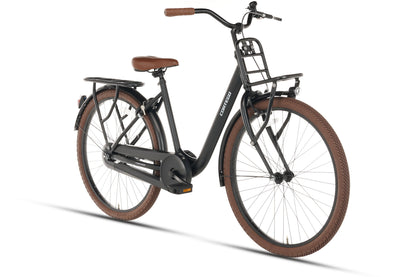 Excellent Meisjesfiets 26 inch Mat-Zwart