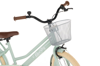 Liberty meisjesfiets Groen 20 inch + mand