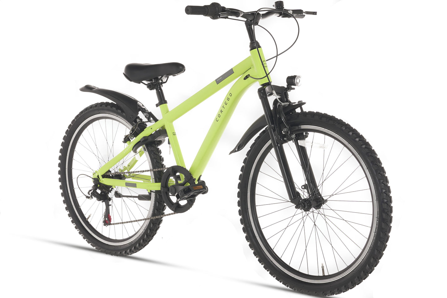 Ranger 7-speed Jongensfiets 24 inch Fluogeel