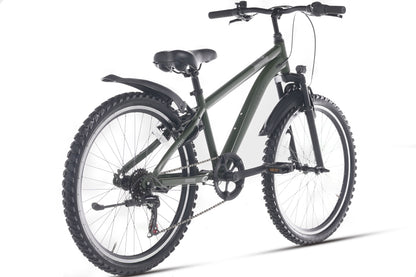 Ranger 7-speed Jongensfiets 24 inch Leger groen