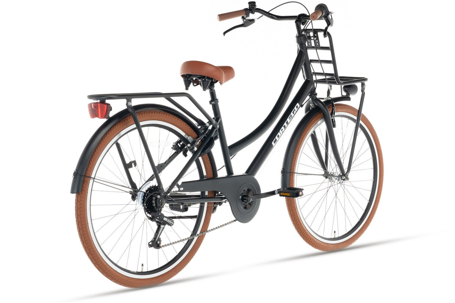 Transporter Meisjesfiets 26 inch - 7 Versnellingen - Mat-Zwart