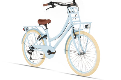Transporter Meisjesfiets 24 inch - 7 Versnellingen - Blauw