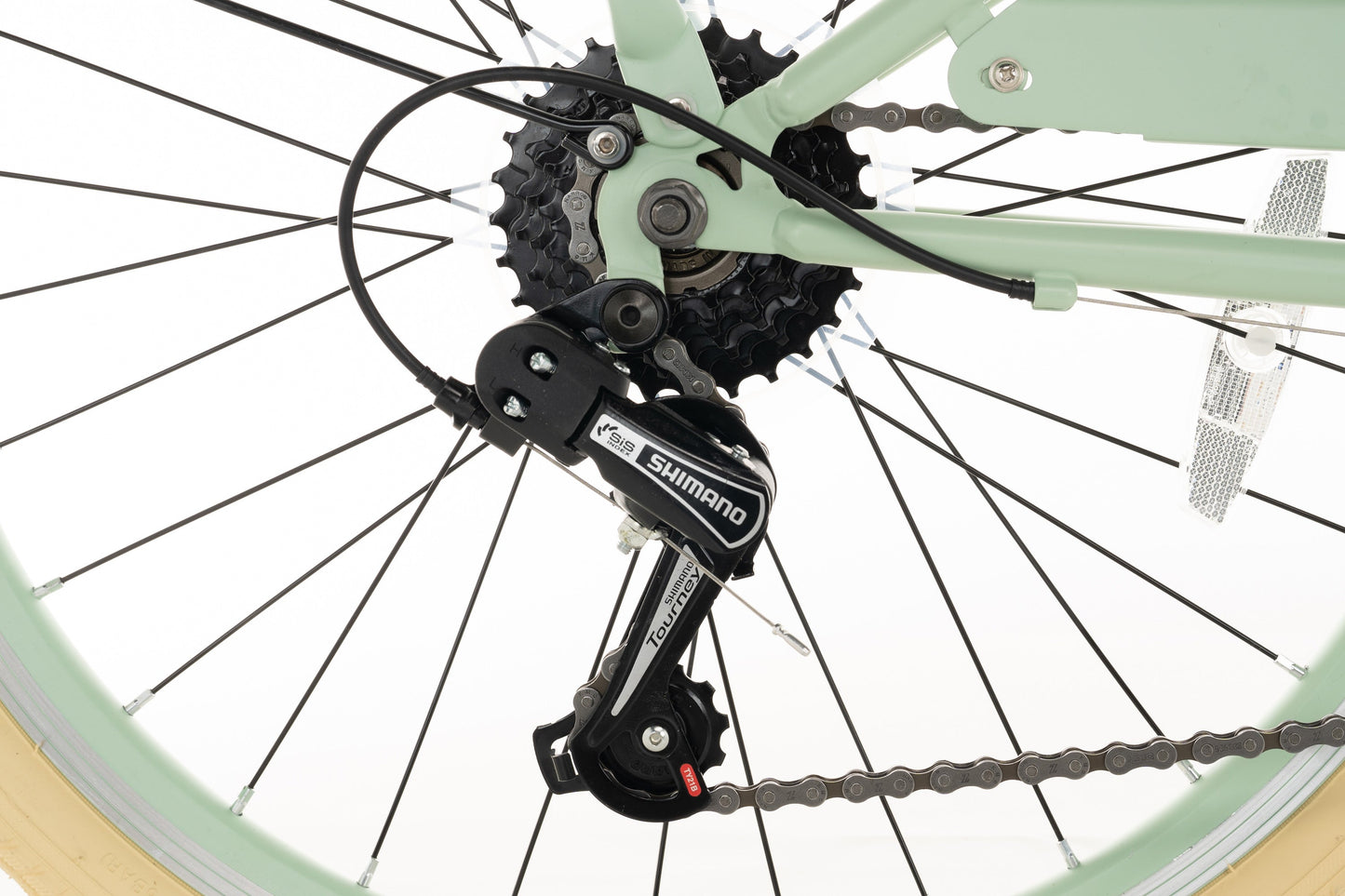 Transporter Meisjesfiets 24 inch - 7 Versnellingen - Groen