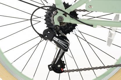 Transporter Meisjesfiets 24 inch - 7 Versnellingen - Groen