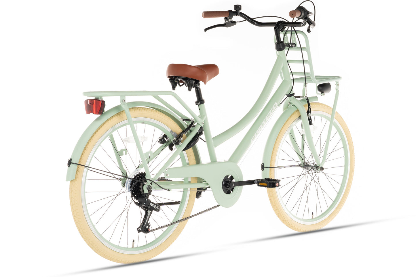 Transporter Meisjesfiets 24 inch - 7 Versnellingen - Groen