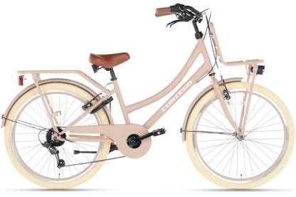 Transporter Meisjesfiets 26 inch - 7 Versnellingen - Zalm