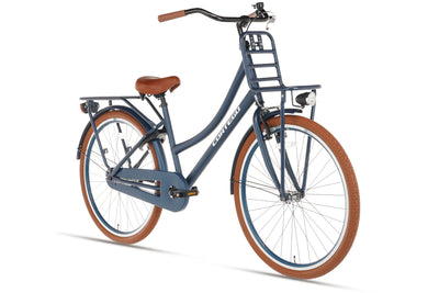 Transporter Girls' Bicycle 26 inch Jeans Blue