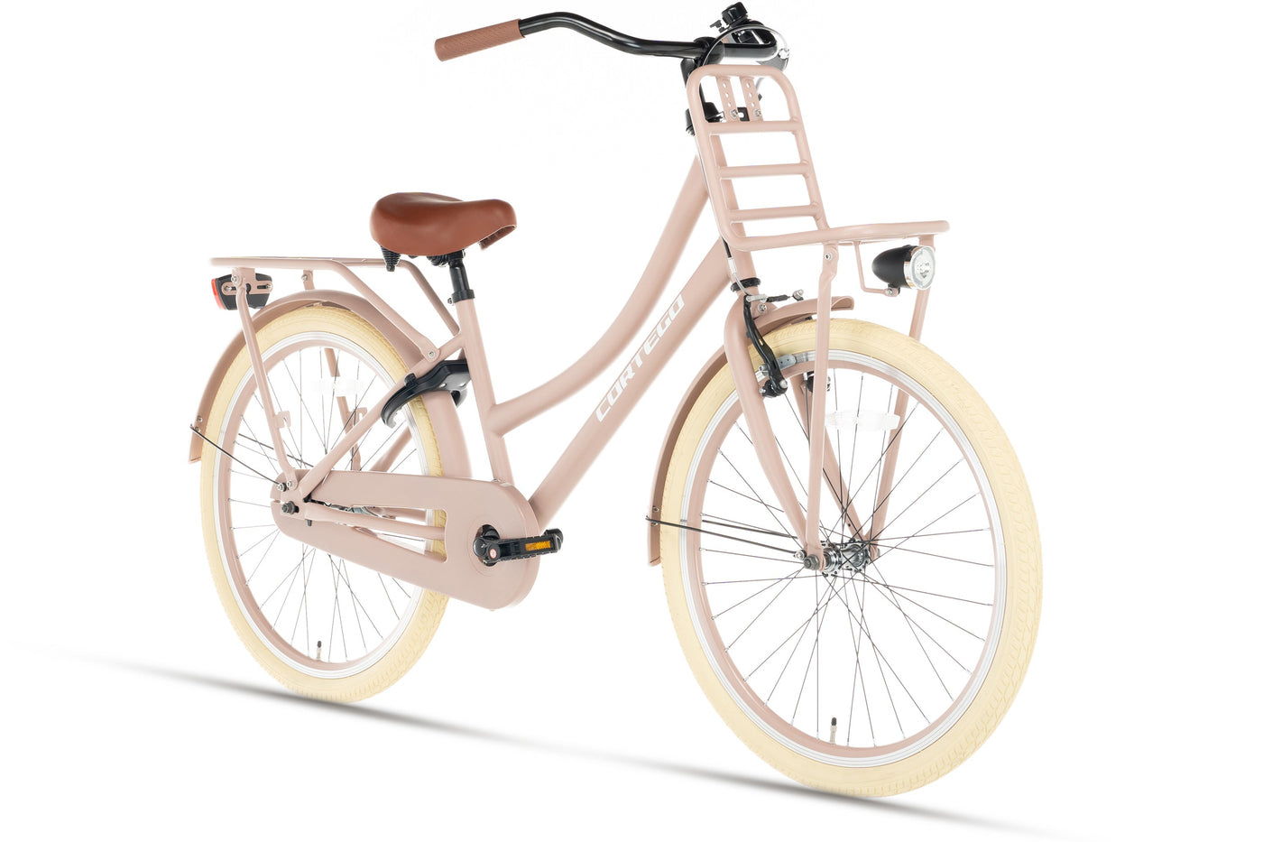 Transporter Meisjesfiets 24 inch Zalm