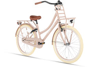 Transporter Meisjesfiets 24 inch Zalm