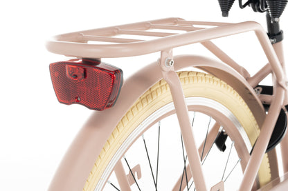 Transporter Meisjesfiets 22 inch Zalm