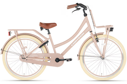 Transporter Meisjesfiets 26 inch Zalm