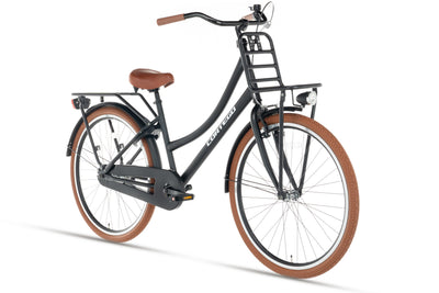 Transporter Girls' Bicycle 26 inch Matte Black